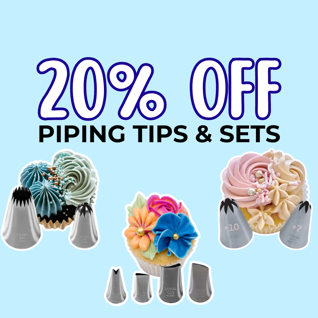 20% OFF Piping Tips