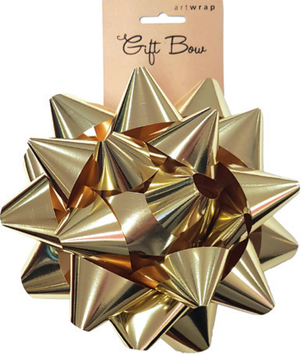 Big Gift Bow Gold