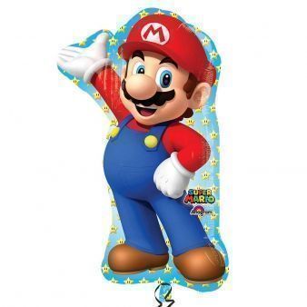 Super Mario Supershape Foil Balloon