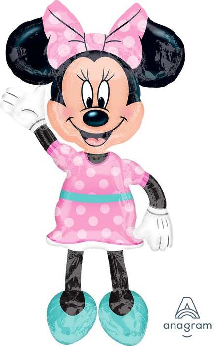 Minnie Mouse AirWalker Foil Balloon
