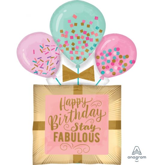 Fabulous Birthday Gift Supershape Foil Balloon