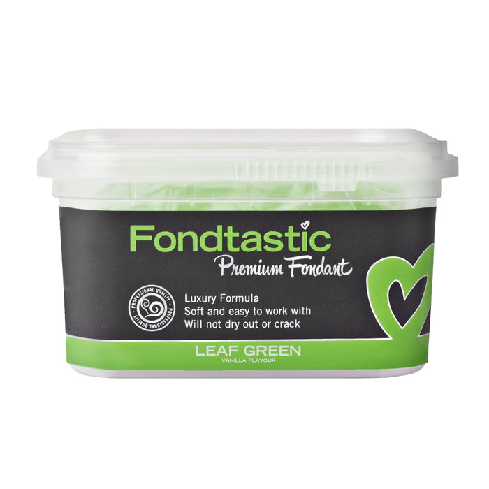 Fondtastic Premium Fondant - Leaf Green 250g