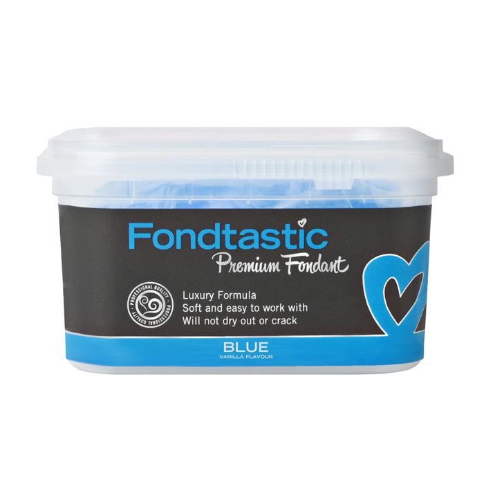 Fondtastic Premium Fondant - Blue 250g