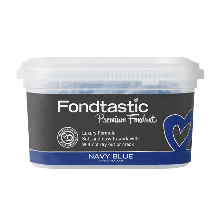 Fondtastic Premium Fondant - Navy Blue 250g