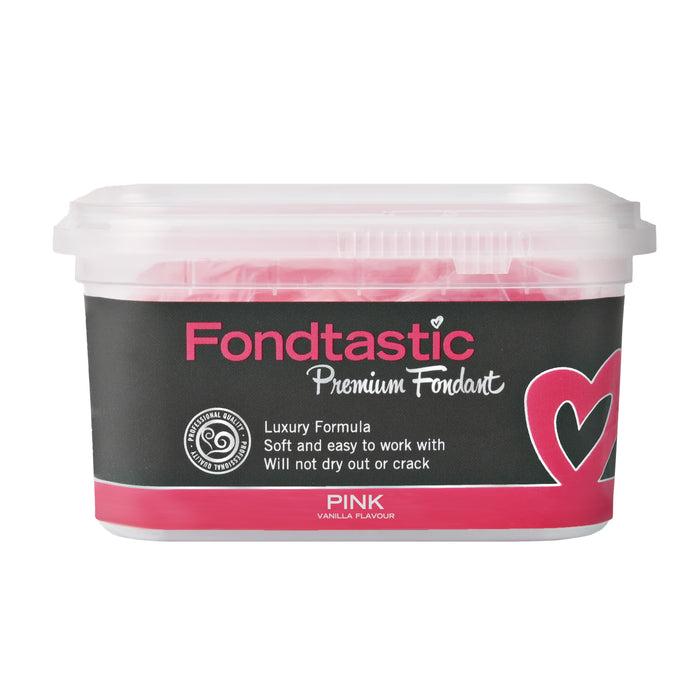 Fondtastic Premium Fondant - Pink 250g