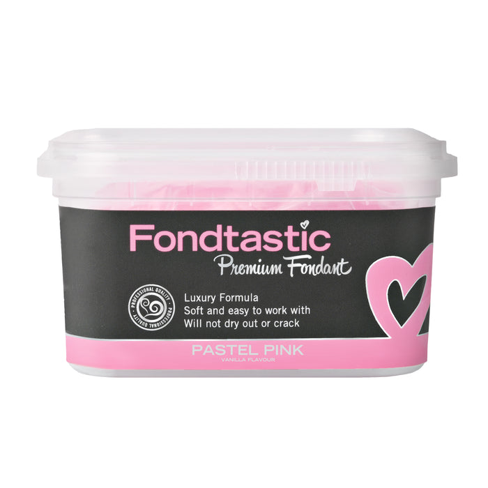 Fondtastic Premium Fondant - Pastel Pink 250g