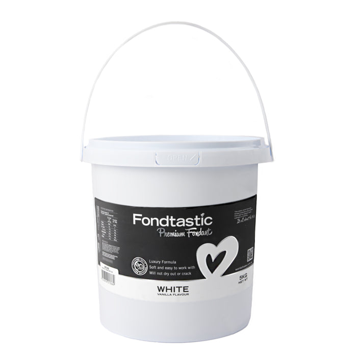 Fondtastic Premium Fondant - White 5kg