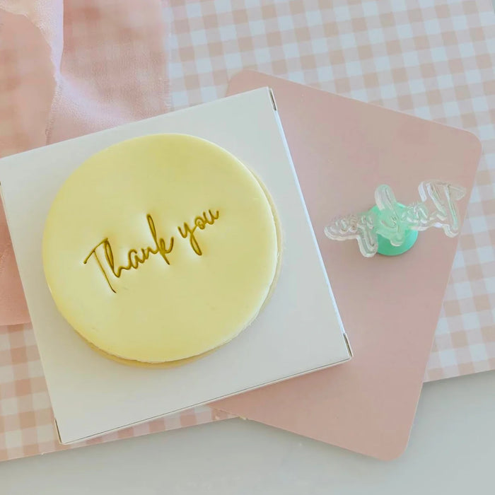 Thank You Text Stamp (SweetP)