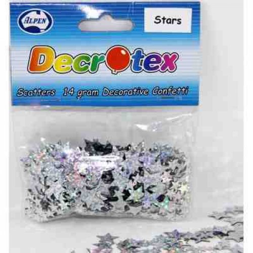 Stars Silver Scatters
