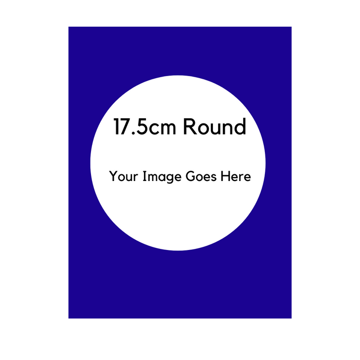 Custom Edible Image - 17.5cm Round (Standard Size)