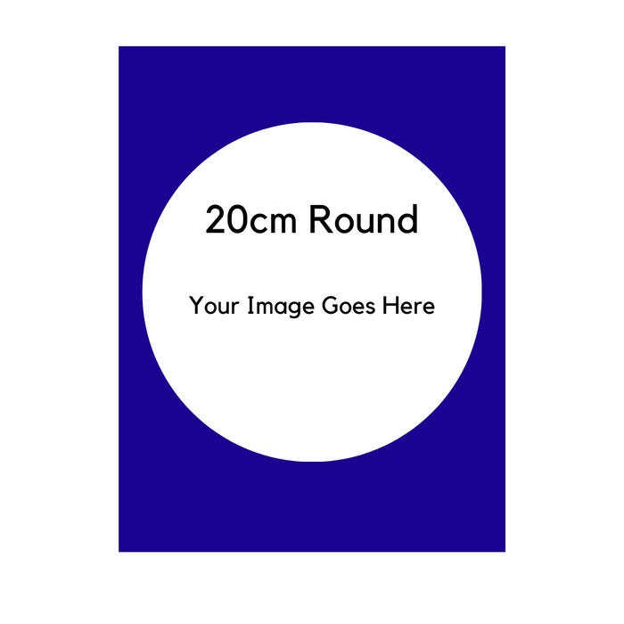 Custom Edible Image - 20cm Round