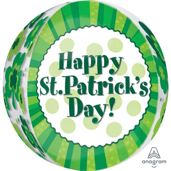 Orbz Happy St Patrick's Day Foil Balloon