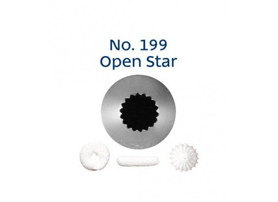 No. 199 Open Star Icing Tip