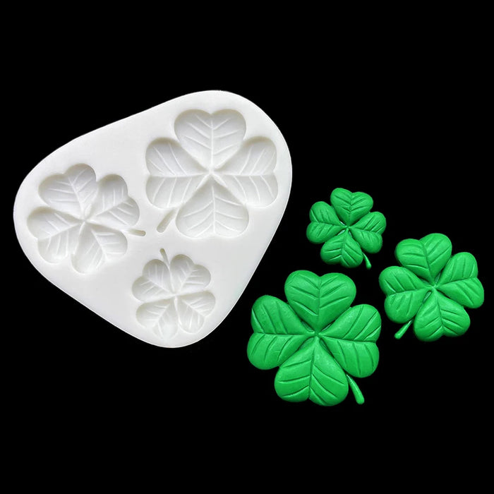 Shamrock Four Leaf Clover St. Patrick’s Day Silicone Mould