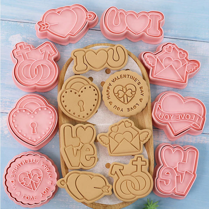 Love Cookie Cutter Set 8pc