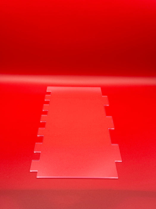 Acrylic Buttercream Comb - Stripes