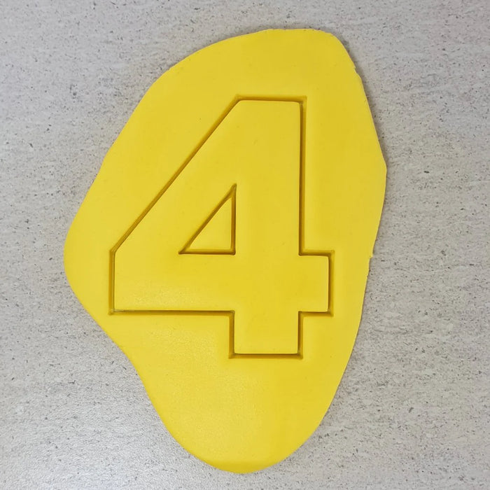 Number Cutters (Wide Version) 70mm - #4