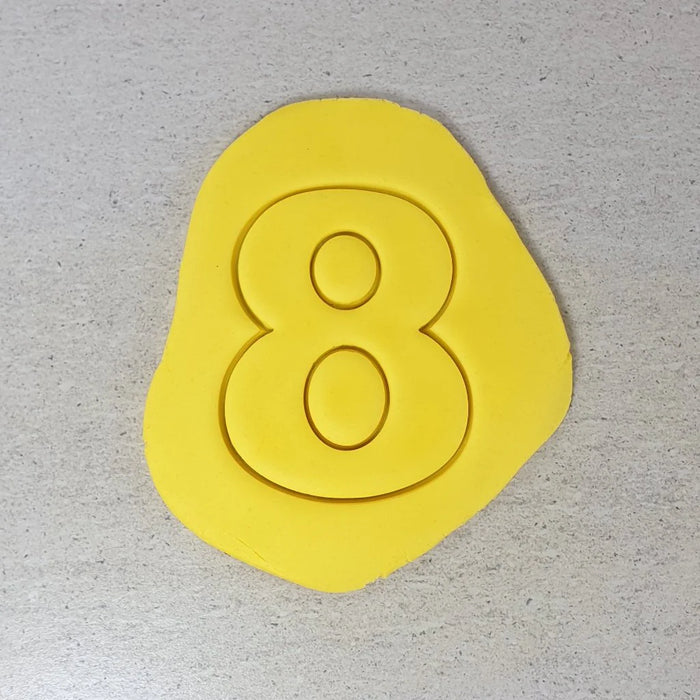 Number Cutters (Wide Version) 70mm - #8