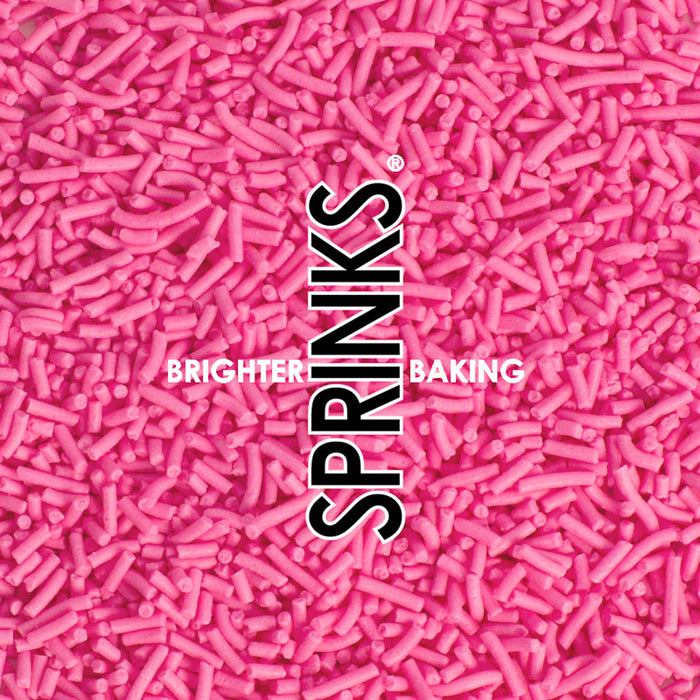 500g Jimmies 1mm PINK - by Sprinks