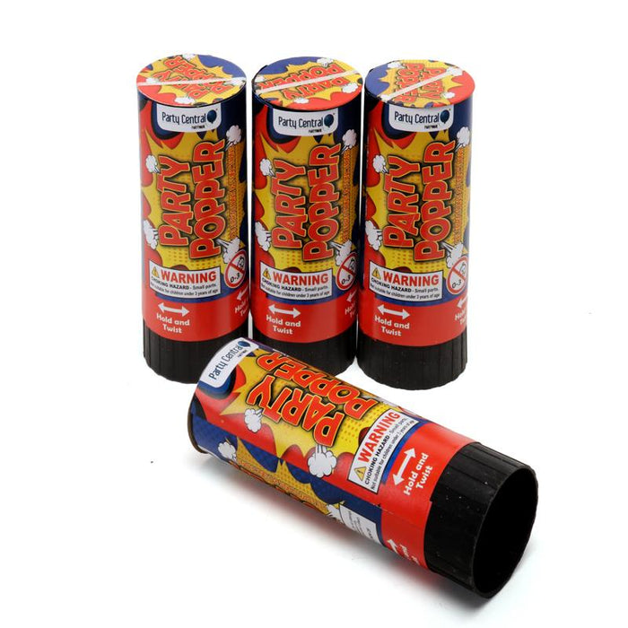 Party Popper Twist & Pop - 4pk