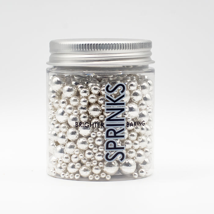 SILVER BUBBLE BUBBLE (75g) Sprinkles - by Sprink