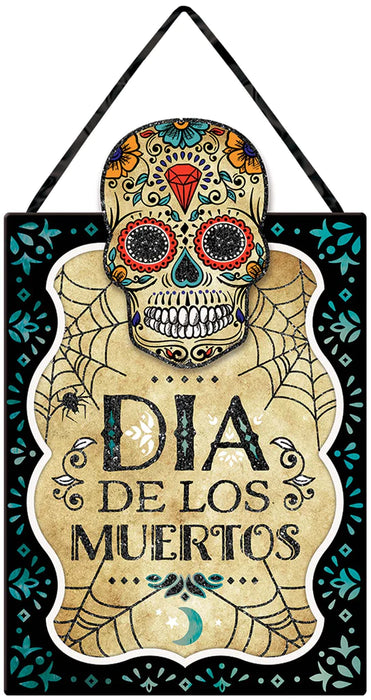 Sugar Skull Hanging Sign