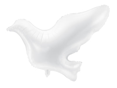 White Dove Supershape Foil Balloon