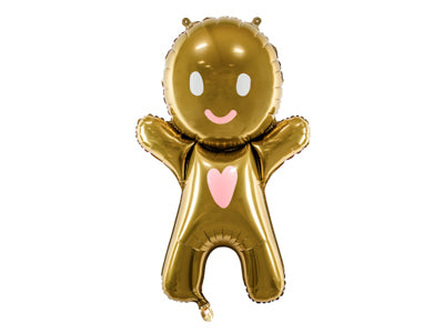Gingerbread Man Supershape Foil Balloon