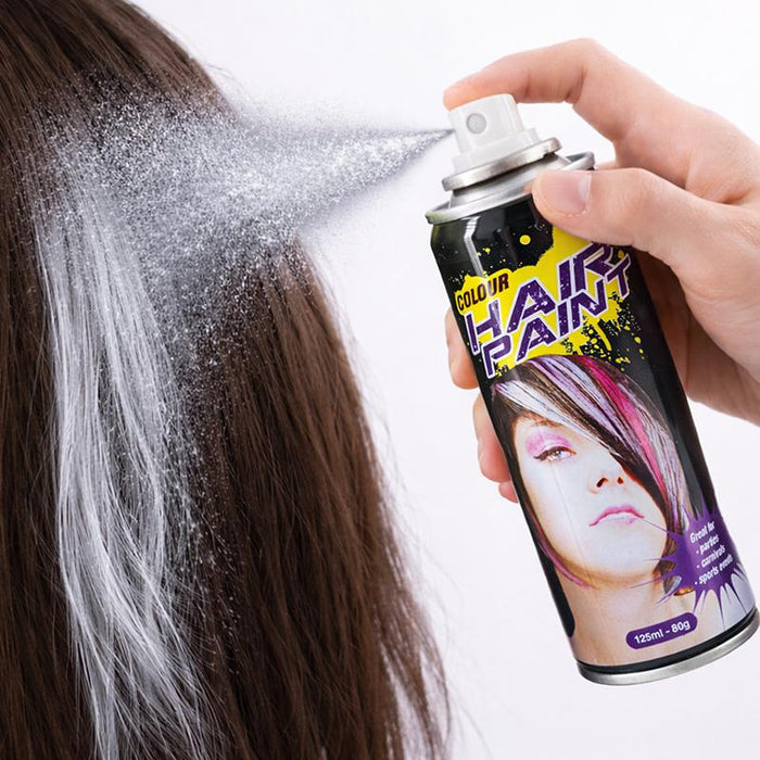 Hair Spray Colour Fluro 125ml Silver