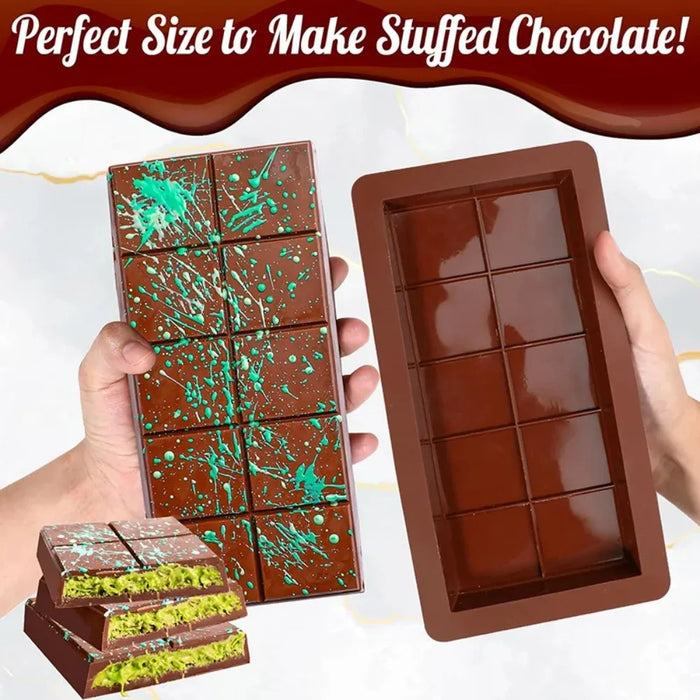 Chocolate Bar Silicone Mould 22cm