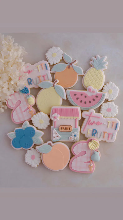 Two-tti Frutti Debosser And Cutter