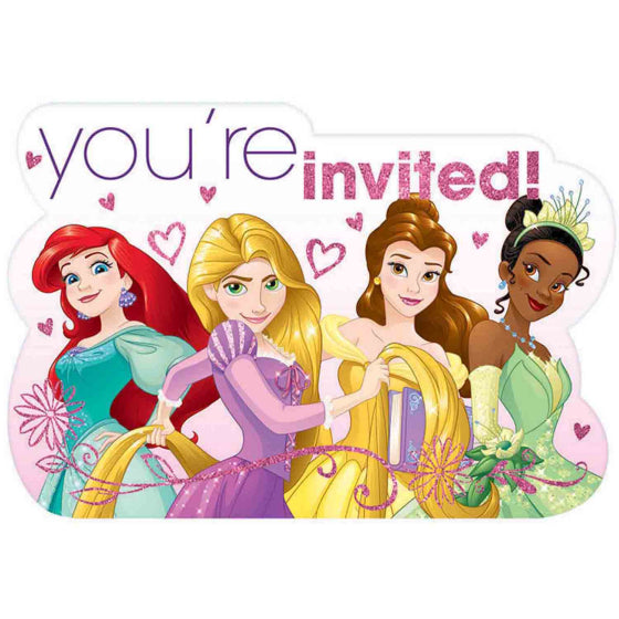 Disney Princess Dream Big Postcard Invitations