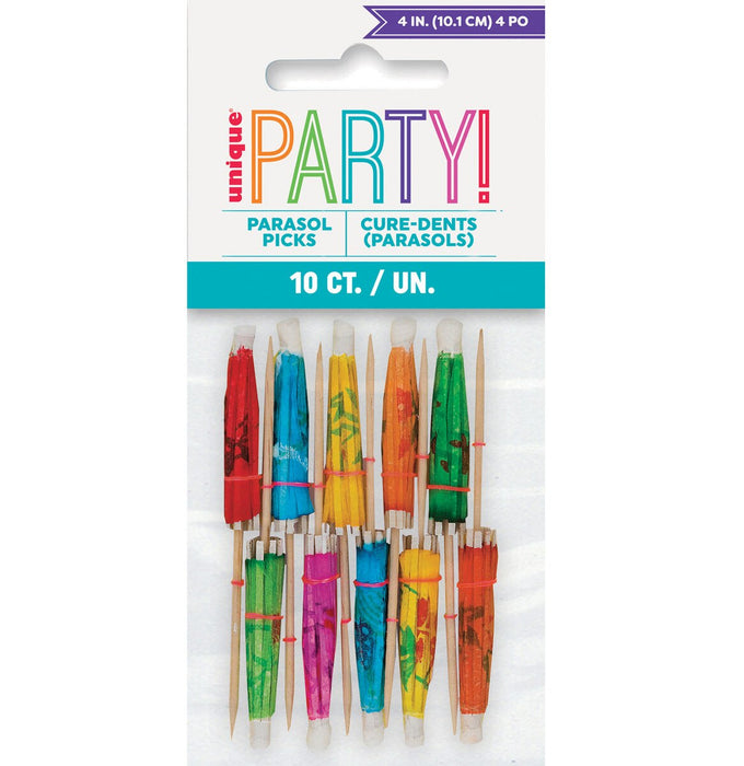 Umbrella Picks 10 Pack