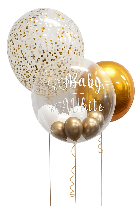 Personalised Bubble, Orbz & Confetti Package
