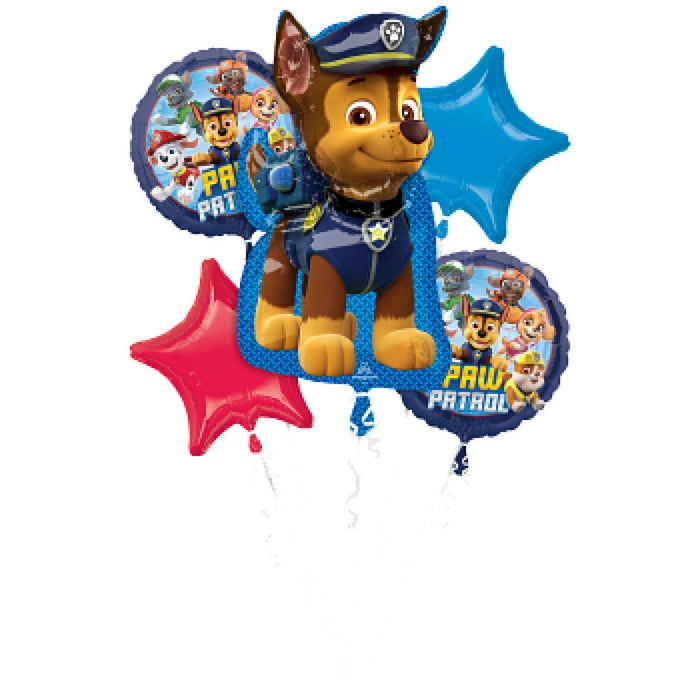 Paw Patrol Boy Foil Balloon Bouquet