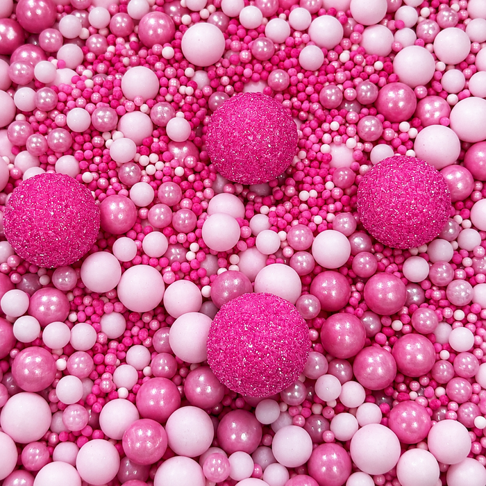 Pink Glitter Dream Sprinkles 100g - Sweet Celebrate