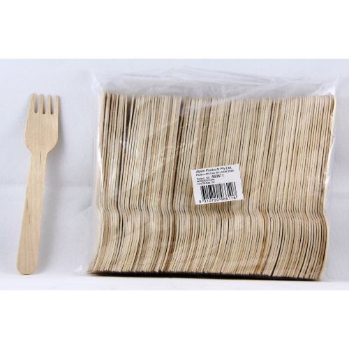 Wooden Fork 110mm 100pk