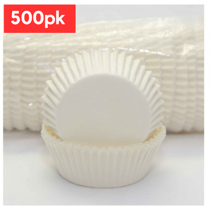 #550 Large Baking Cups 500pk - White