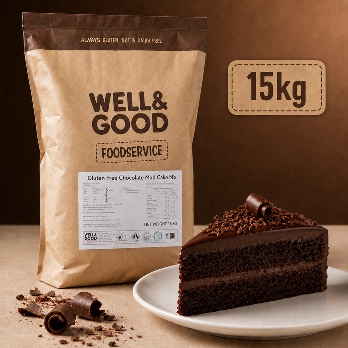 Gluten Free Chocolate Mud Cake Mix 15kg - Well & Good