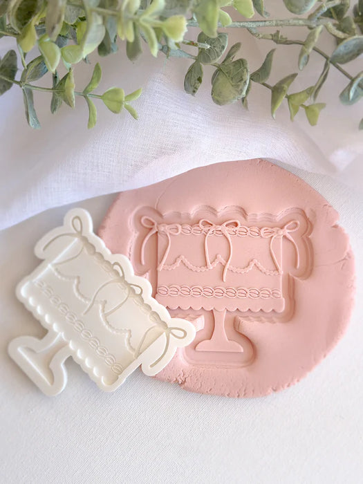 Bow Cake Debosser And Cutter