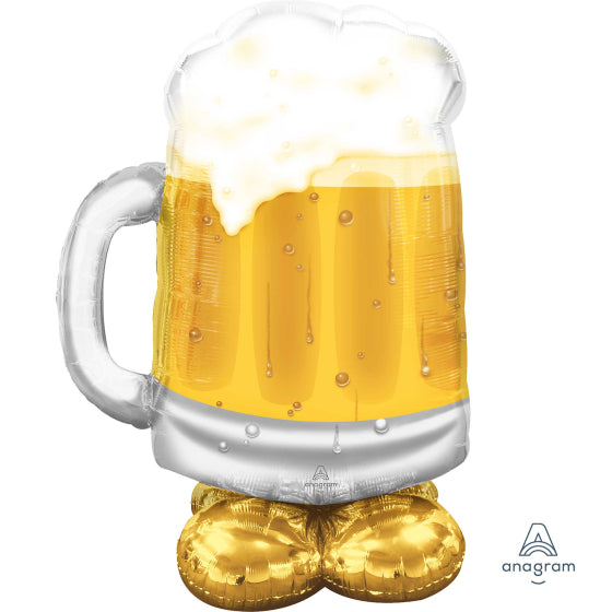 Beer Mug AirLoonz Foil Balloon