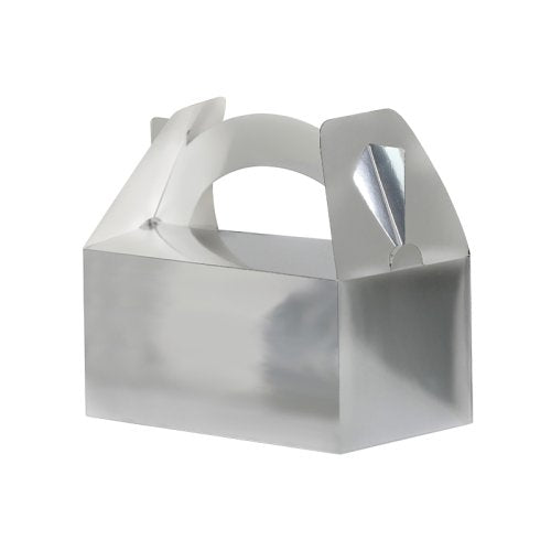 Lunch Box Metallic Silver 5pk
