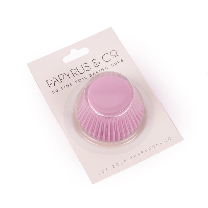 Standard LILAC Foil Baking Cups (50 pack) - 50mm Base