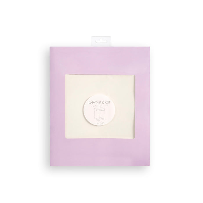 10" x 10" x 12" Tall Scalloped Cake Box - LILAC
