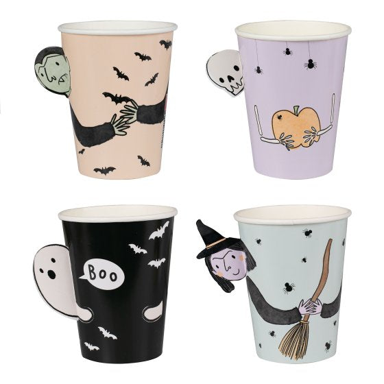 Boo Crew Character Halloween Paper Party Cups FSC