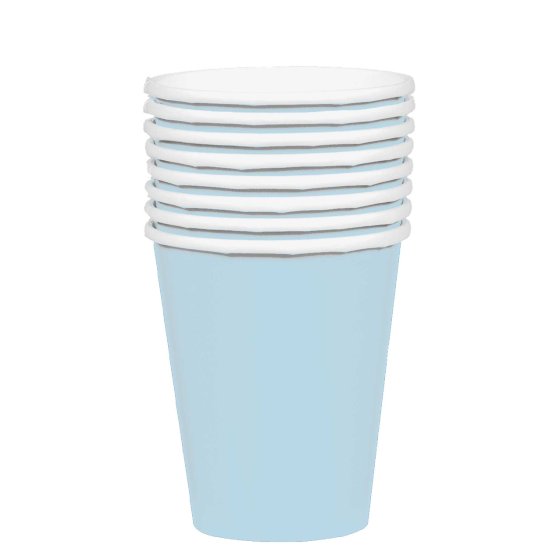 354ml Paper Cups 20 Pack- Pastel Blue