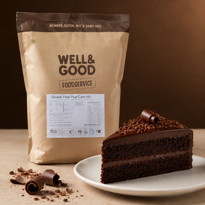 Gluten Free Chocolate Mud Cake Mix 5kg - Well & Good