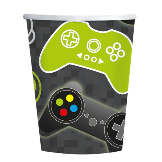 Level Up Gaming Paper Cup 266ml