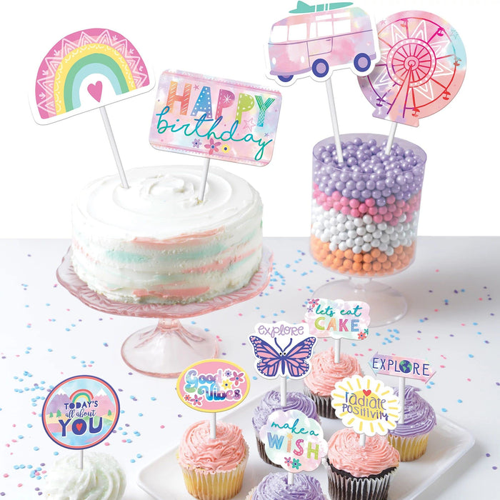 Chella Birthday Cake Topper Kit