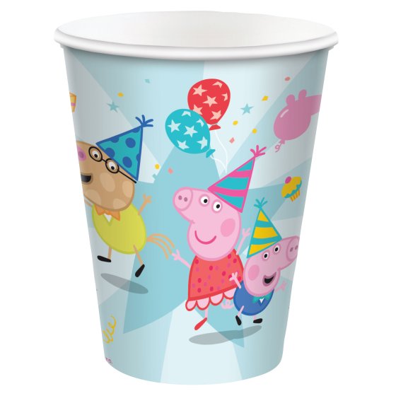 Peppa Pig Party 266ml Cups